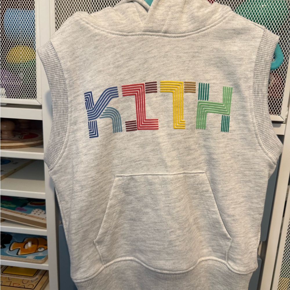 Kith Kids Pathways Sleeveless Hoodie & Shorts